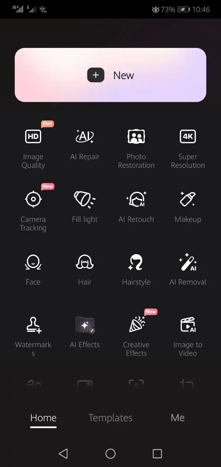 Screenshot of Wink China Android
